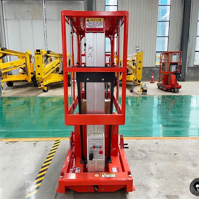 Aluminium Alloy Double Masts Hydraulic Lift high quality